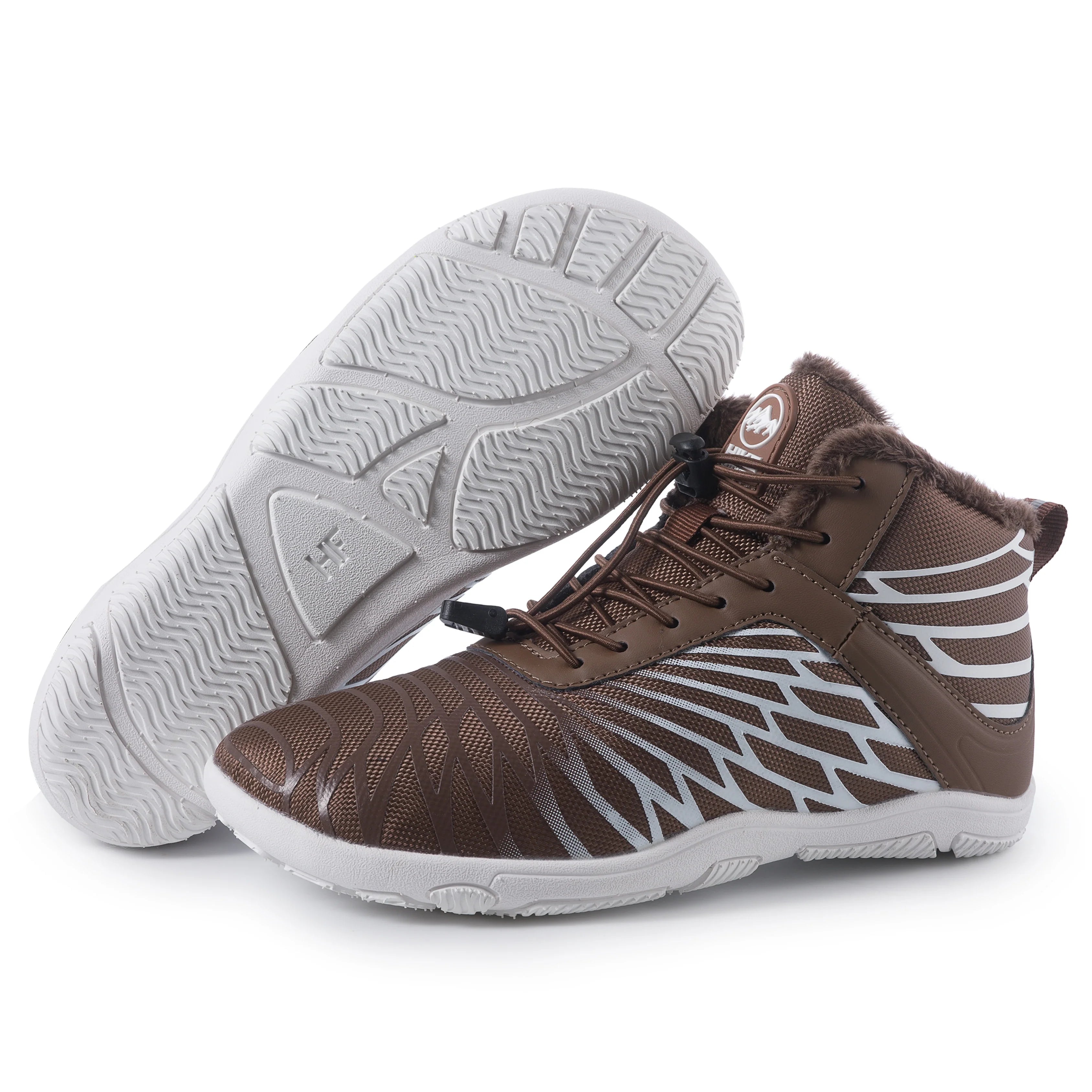 Marron / Blanc / EU 36